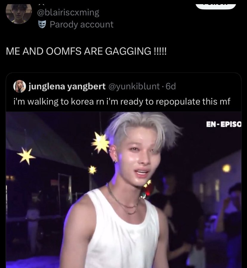 Ppl be gagging over anything asian