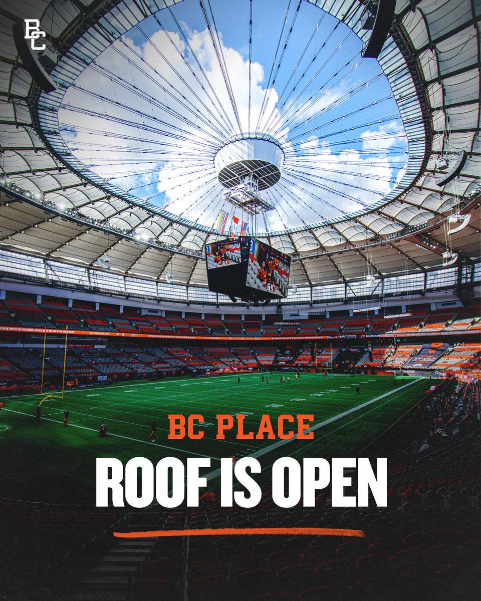 ☀️ ROOF IS OPEN. Summer vibes locked in.

It’s gonna be a hot one - bring your shades, hat, and sunscreen.

Let's get this party started!

#BCLions #RoarAsOne