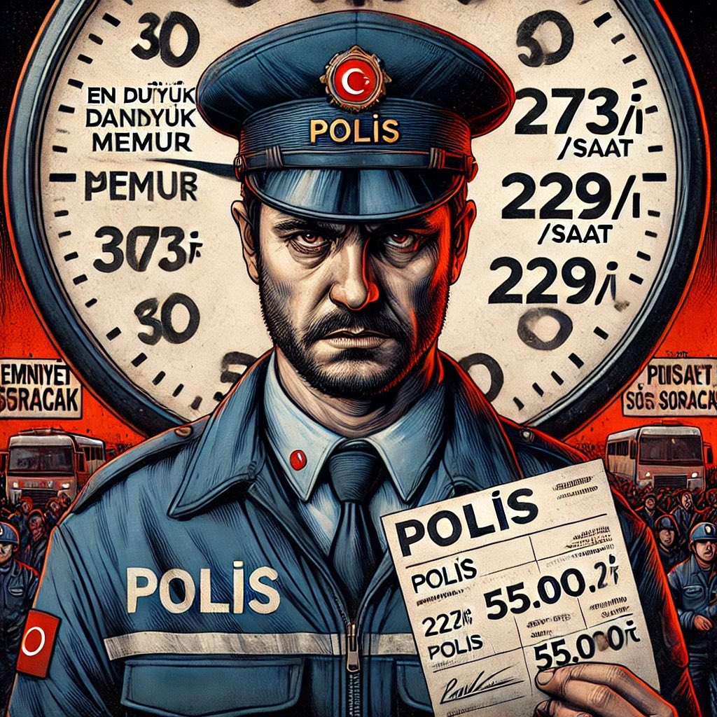 Polisler için insan üstü çalışma sistemi yapmışlar #EmniyetTabanMaaşaZam