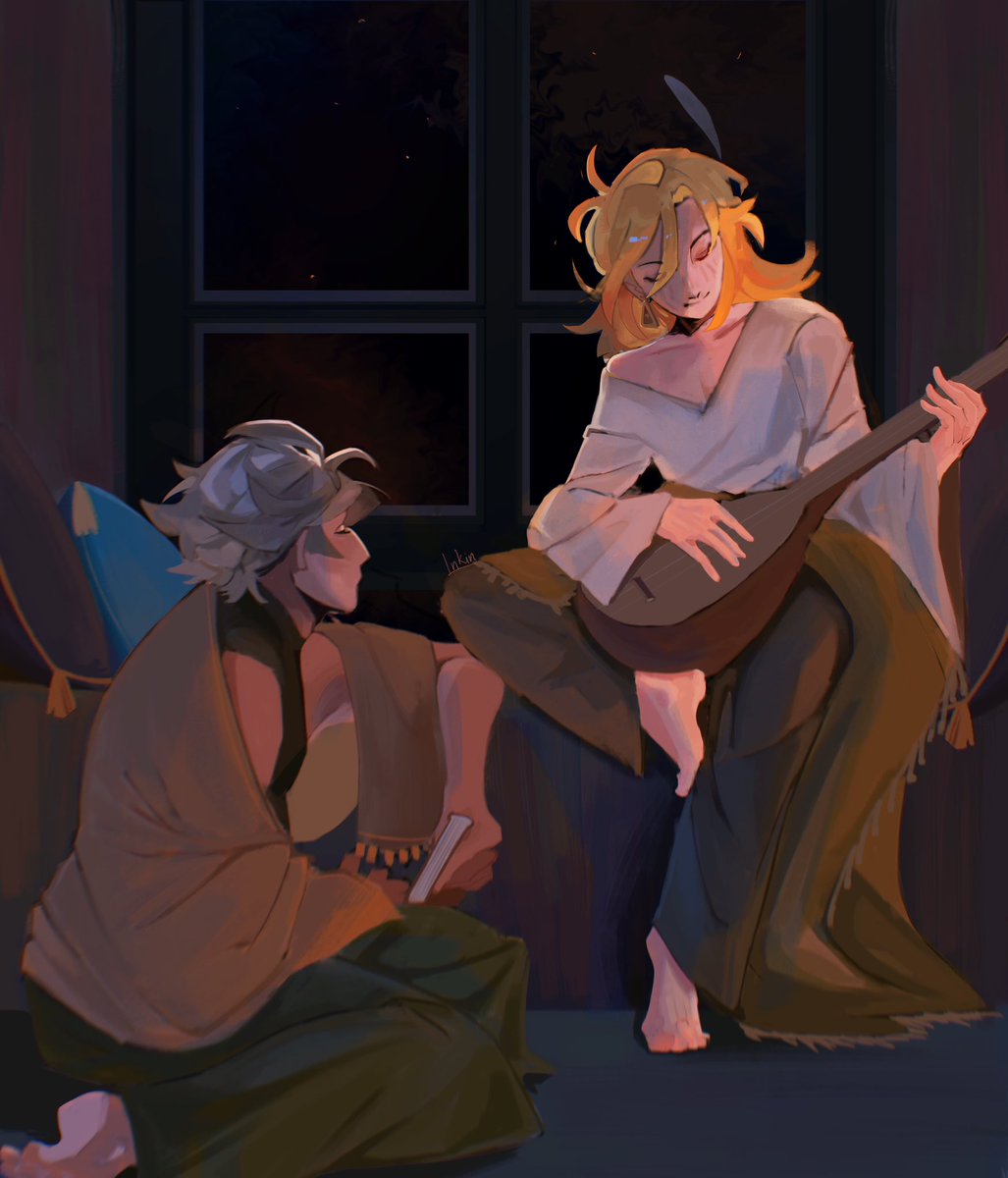 inkingnothing's tweet image. Lullaby
#kaveh #alhaitham #原神