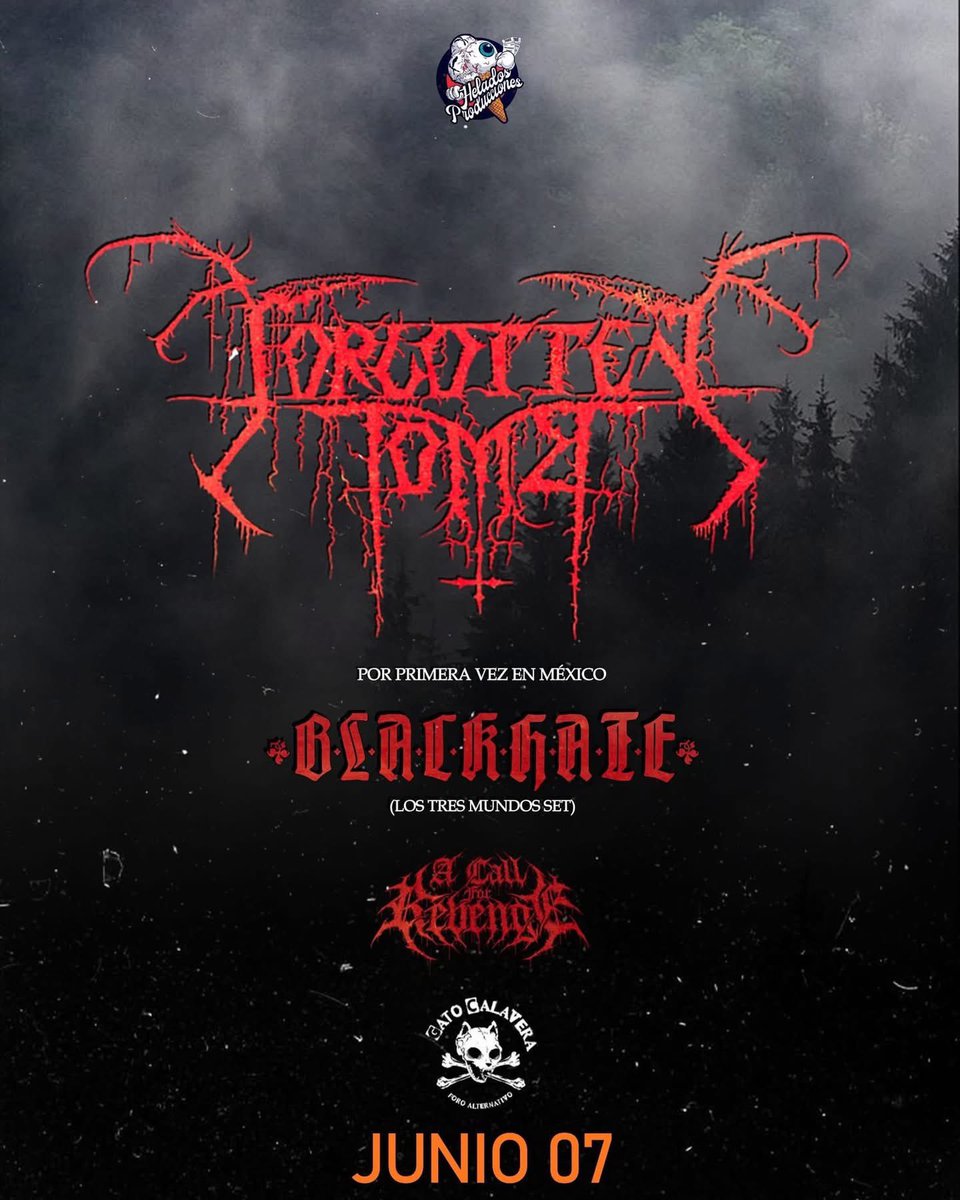 BBeat105's tweet photo. Estos son los shows de hoy, 07 junio:
- En @GatoCalavera, #ForgottenTomb, #BlackHate y @acallforrevenge. @HeladosProd
- En #SLP, en #Bunker57, el #MisanthropicAscensionFestival
- En #Monterrey, #DiaLibreFest
Cuáles nos faltan?
En cuáles los veremos?
#StayBlast
#BlastBeat105 https://t.co/dQLtCtUYHj
