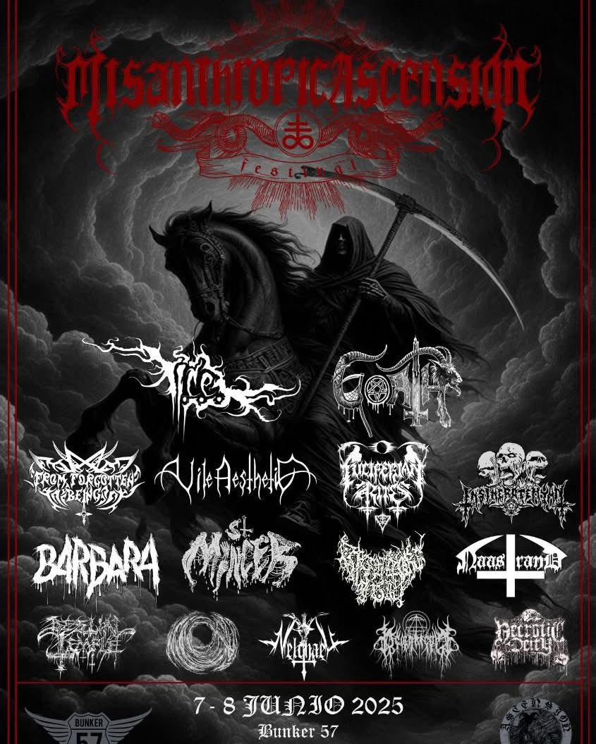 BBeat105's tweet photo. Estos son los shows de hoy, 07 junio:
- En @GatoCalavera, #ForgottenTomb, #BlackHate y @acallforrevenge. @HeladosProd
- En #SLP, en #Bunker57, el #MisanthropicAscensionFestival
- En #Monterrey, #DiaLibreFest
Cuáles nos faltan?
En cuáles los veremos?
#StayBlast
#BlastBeat105 https://t.co/dQLtCtUYHj