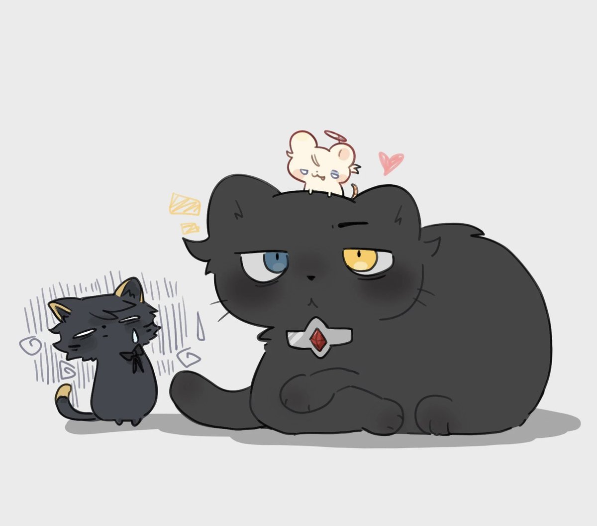 猫豹鼠 #Alvaluca #隐囚