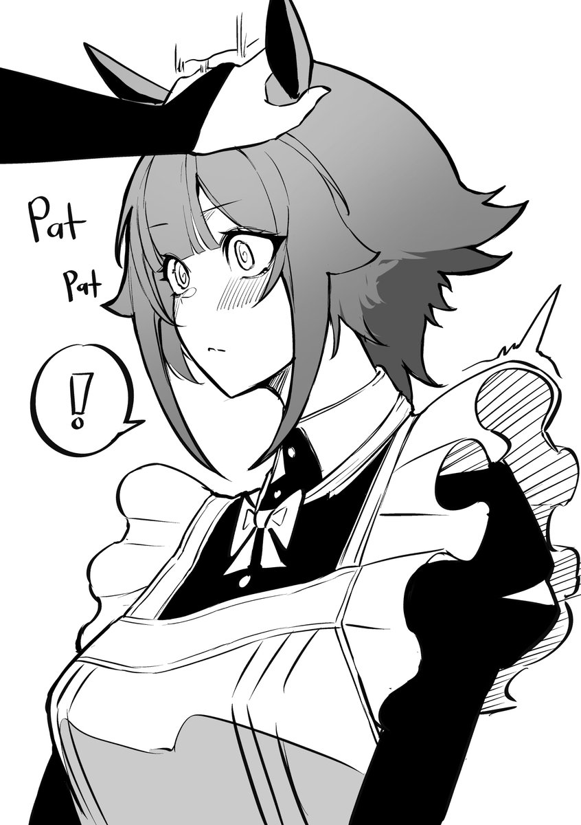 mirui09's tweet image. Instead of being eaten she will be getting head pats
