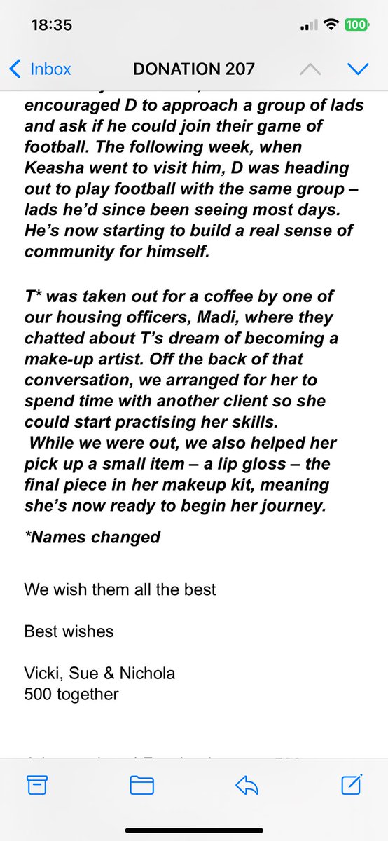 Sometimes it’s the smallest of things that make a difference. Working with young folks everyday, as I do,  I never quite know what bit is going to stick with them and sow those positive seeds in their wee heads. And the same applies here, little actions can be game changers.