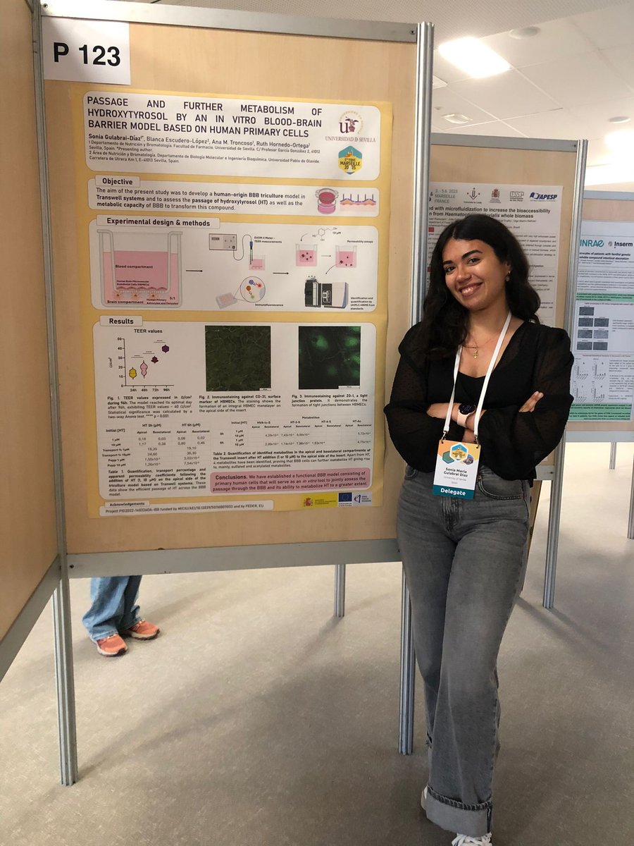 soniagulabrai's tweet photo. Esta semana he podido asistir a la @FBHConference 🍅🫒 en #Marseille 🇫🇷. Allí, he podido compartir mis primeros resultados mediante un póster, e intercambiar ideas con jóvenes y veteranos investigadores de este campo ✨️🔬, ¡una experiencia muy enriquecedora para mí! 🤩 https://t.co/BpYrwfMsWq