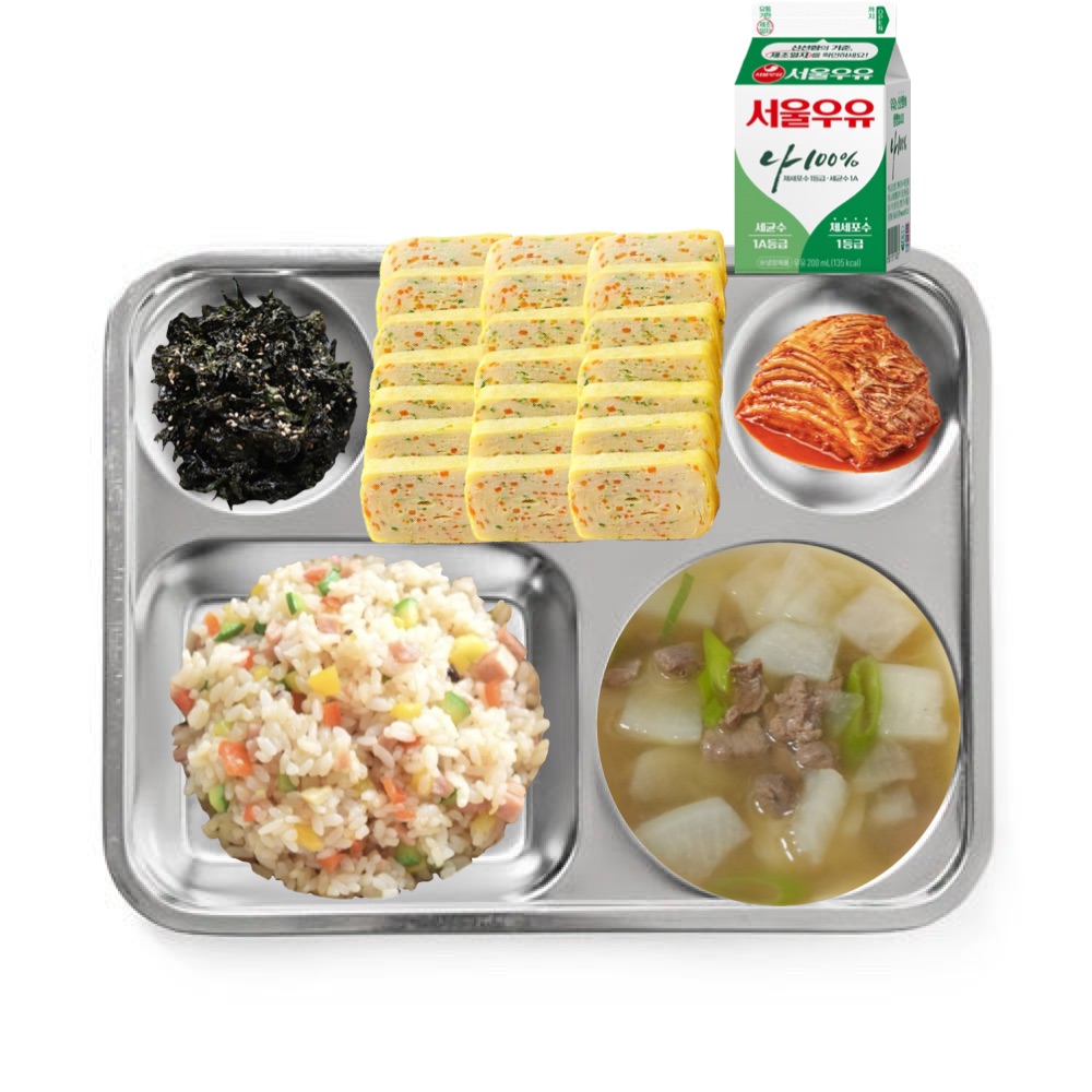 250609 (월) 조식🔥

햄야채덮밥
맑은쇠고기무국
김자반
계란말이
배추김치
우유

열량: 841.54 Kcal

D-1🧸❤️‍🔥❤️‍🔥