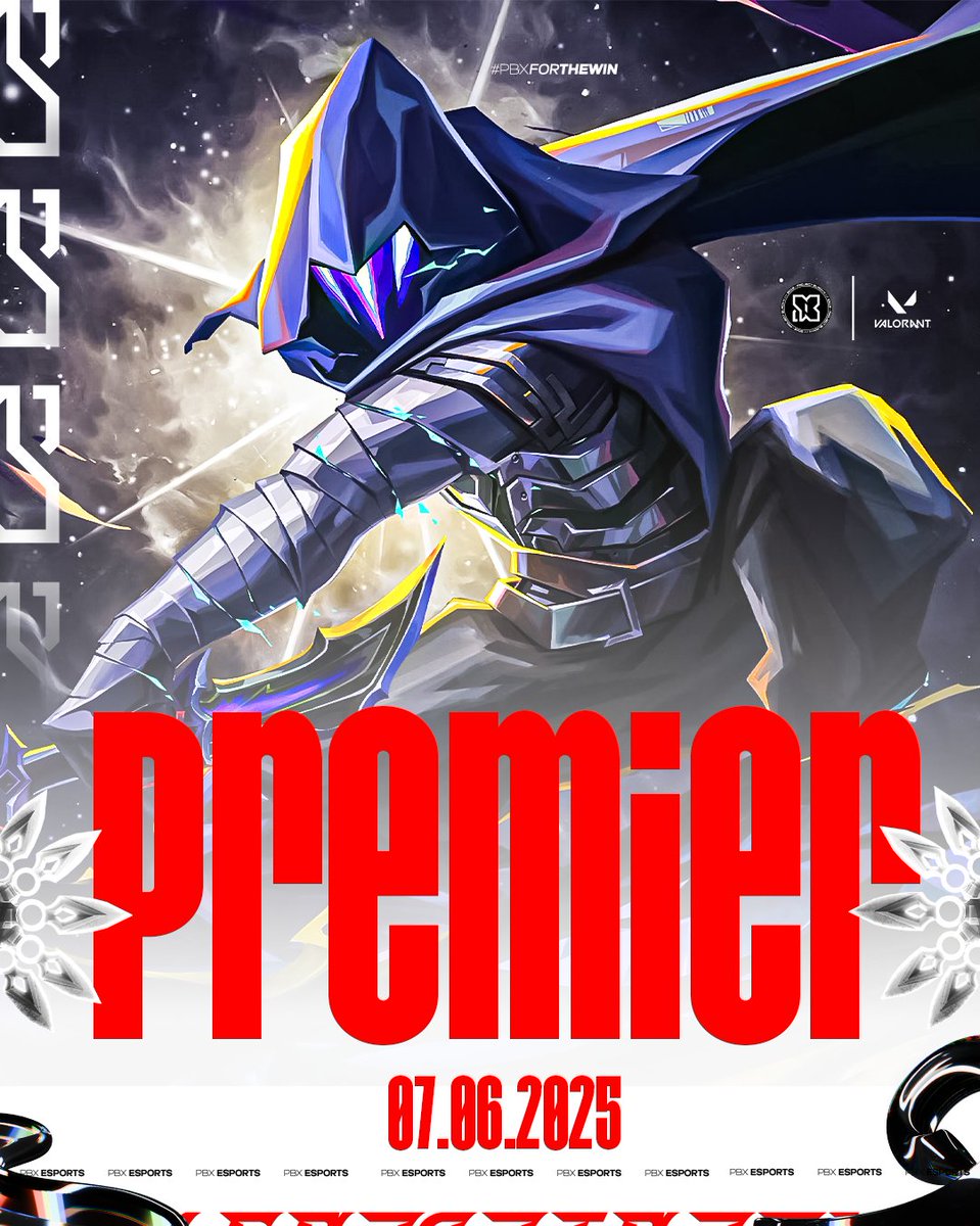 Project Black X Esport (@pbx_esport) on Twitter photo MATCHDAY !
<a href="/VALORANT/">VALORANT</a> ACADEMY TEAM
Weโre heading into two Valorant Premier matches tonight โ locked in and ready to dominate! ๐ฅ
The grind doesnโt stop. Letโs chase that W. ๐ฅ
๐ฉ๐ช <a href="/interpsure/">PBX interpsure</a>
๐ฉ๐ช <a href="/TheGamesJumper/">PBX TGJ</a>
๐ฉ๐ช <a href="/dezoSYR/">dezo</a>
๐ฉ๐ช <a href="/mand0_fps/">PBX mand0</a>
๐ฉ๐ช <a href="/FAYZNFPS/">FAYZN ๐ฉ๐ช</a>
#PBXFORTHEWIN ๐ MATCHDAY !
<a href="/VALORANT/">VALORANT</a> ACADEMY TEAM
Weโre heading into two Valorant Premier matches tonight โ locked in and ready to dominate! ๐ฅ
The grind doesnโt stop. Letโs chase that W. ๐ฅ
๐ฉ๐ช <a href="/interpsure/">PBX interpsure</a>
๐ฉ๐ช <a href="/TheGamesJumper/">PBX TGJ</a>
๐ฉ๐ช <a href="/dezoSYR/">dezo</a>
๐ฉ๐ช <a href="/mand0_fps/">PBX mand0</a>
๐ฉ๐ช <a href="/FAYZNFPS/">FAYZN ๐ฉ๐ช</a>
#PBXFORTHEWIN ๐
