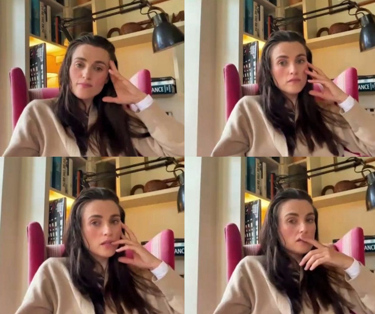 Katie McGrath in the new sneak peak from episode 5 of the upcoming podcast series, she's so 🥹🥹🥹🤏🏻🤏🏻