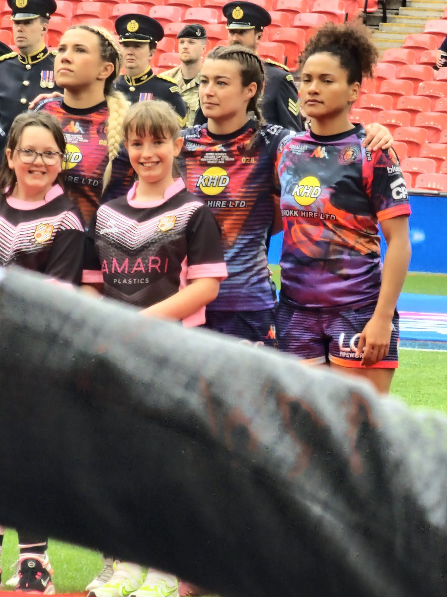 Walking out at <a href="/wembleystadium/">Wembley Stadium</a> is the best feeling ever! Definitely want to do it again so going to train really hard and look out for me from 2031. I'd love to play in the <a href="/TheChallengeCup/">Betfred Challenge Cup</a> when I'm older.