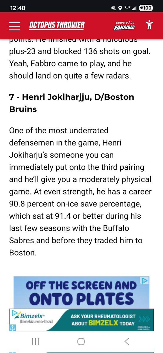 I am confused. Is this author suggesting Jokiharjju is responsible for the teams on ice SV% ? What?