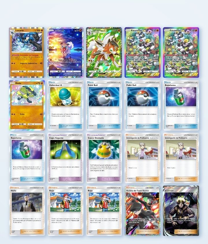 Limo me mostró un deck que esta armando y
Lo de Slime me lo puede explicar alguien? Llevo desde que salió Mew EX buscando el FullArt y aún no me sale