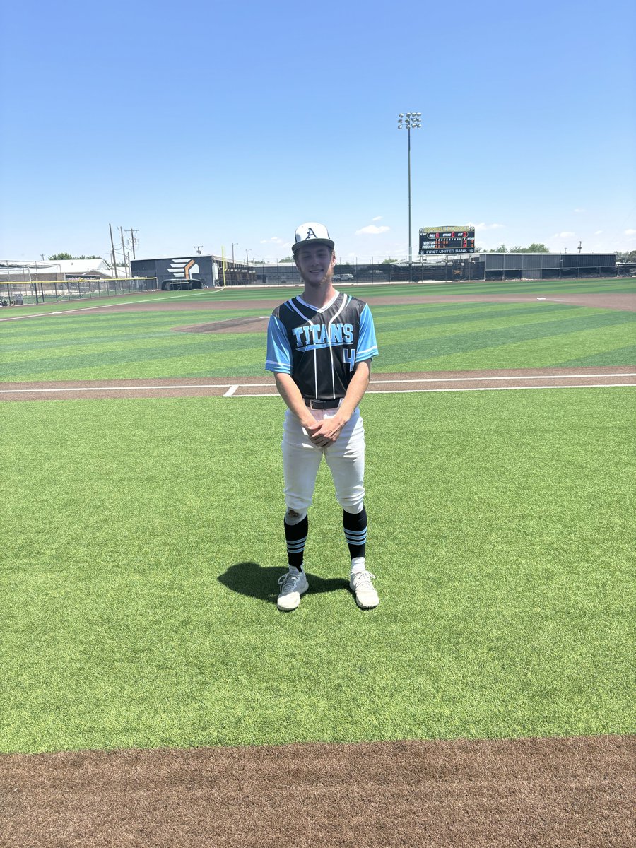 FiveToolTexas's tweet photo. F: @AmarilloTitans Smith 12, Lubbock Reds 3 
PoG: Andrew Bellino 2-2 2B, 2 RBI, BB https://t.co/qo0tmQJiZj