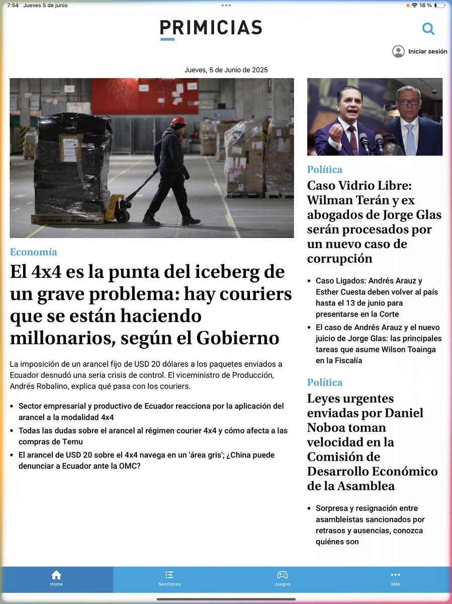 Parece que para el gobierno de Noboa el “grave problema” de Ecuador es que hay empresarios que se están haciendo millonarios…

Para mí el “grave problema” de Ecuador es exactamente el contrario: que hay muchos pobres y muy pocos que se están haciendo millonarios.