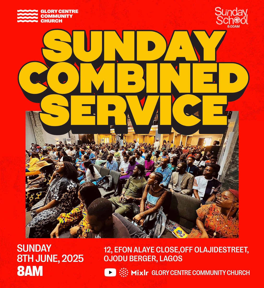 This Sunday, we gather as one.
Come expectant. Leave transformed. 

Join us.