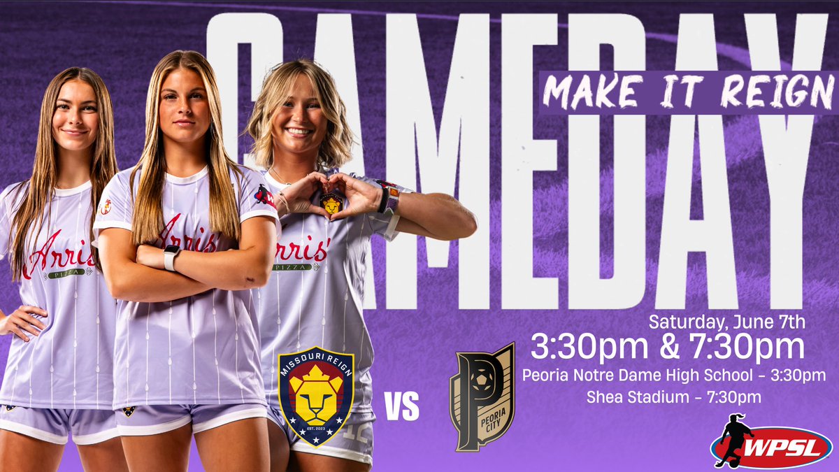 Road trip

🗓️: Saturday June 7th, 2025
⏰: 3:30pm and 7:30pm 
📍: 3:30pm - Peoria Notre Dame High School - 5105 N Sheridan Rd Peoria, IL 61614
📍: 7:30pm - Shea Stadium - 1523 W Nebraska Ave Peoria, IL  61604
🎥: youtube.com/@peoriacitysoc…