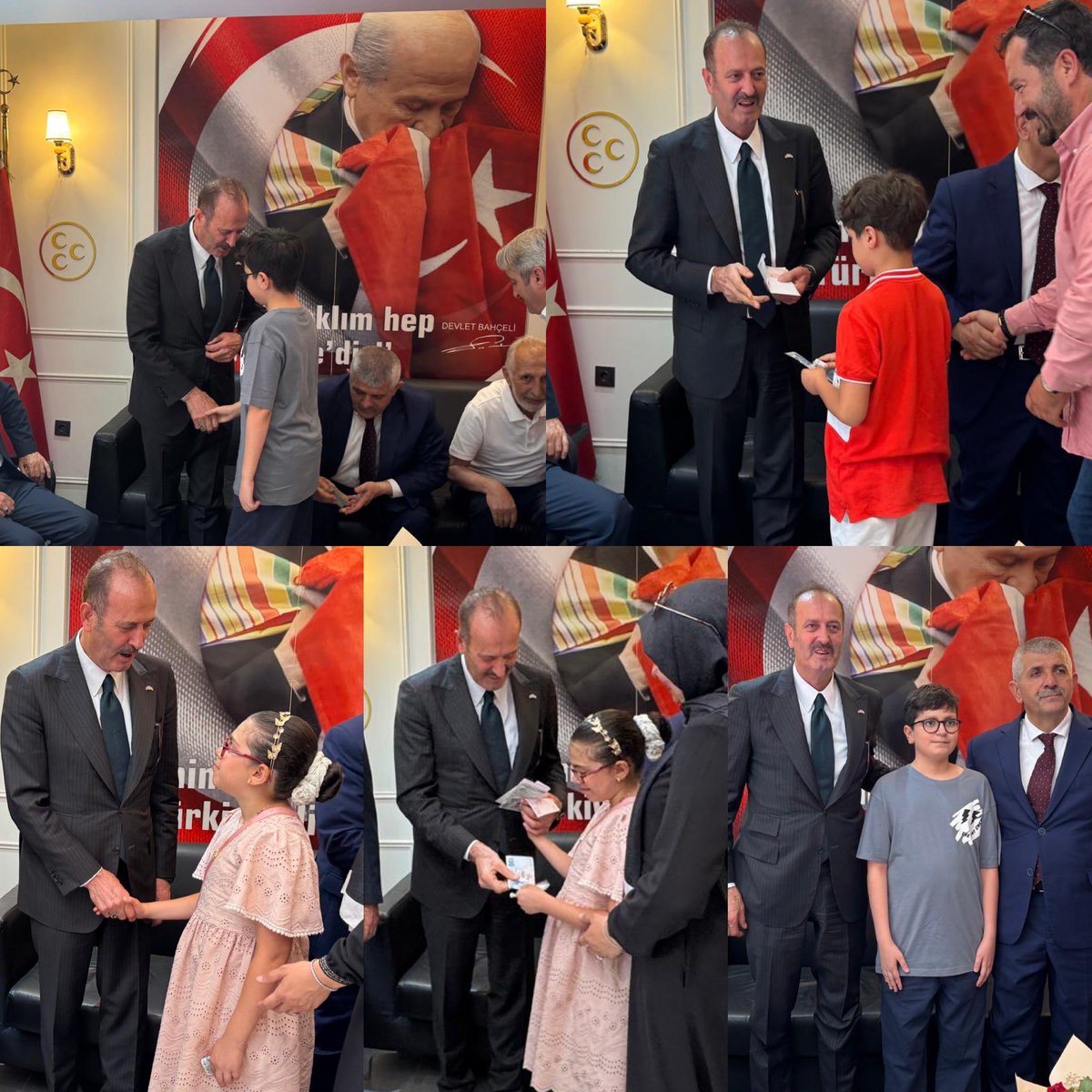 TmrOsmanagaoglu's tweet photo. MHP İzmir İl Başkanlığımızda; İl Başkanımız @VeyselSahinMhp , Ülkü Ocakları İl Başkanımız @burakkilictc, dava arkadaşlarımız ve hemşehrilerimizin katılımıyla bayramlaşma programımızı gerçekleştirdik. Vesileyle bir kez daha; Kurban Bayramımız mübarek olsun. https://t.co/A8IX2z84A5