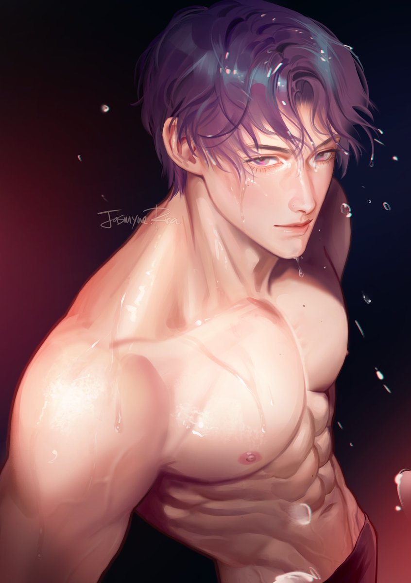 Rin Matsuoka from Love and Deepspace 🏊‍♂️🐟🐠

#loveanddeepspacefanart #rafayel #fanart #illust #artwork #恋与深空 
#恋と深空 #祁煜 #炎