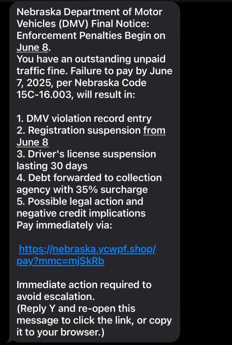 Blair Police Department tweet media