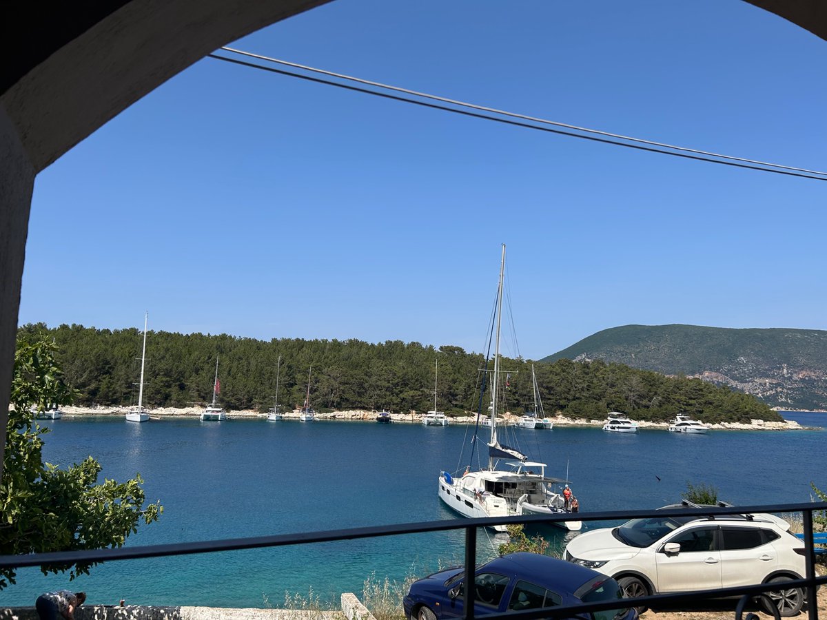 Current view in Fiskardo