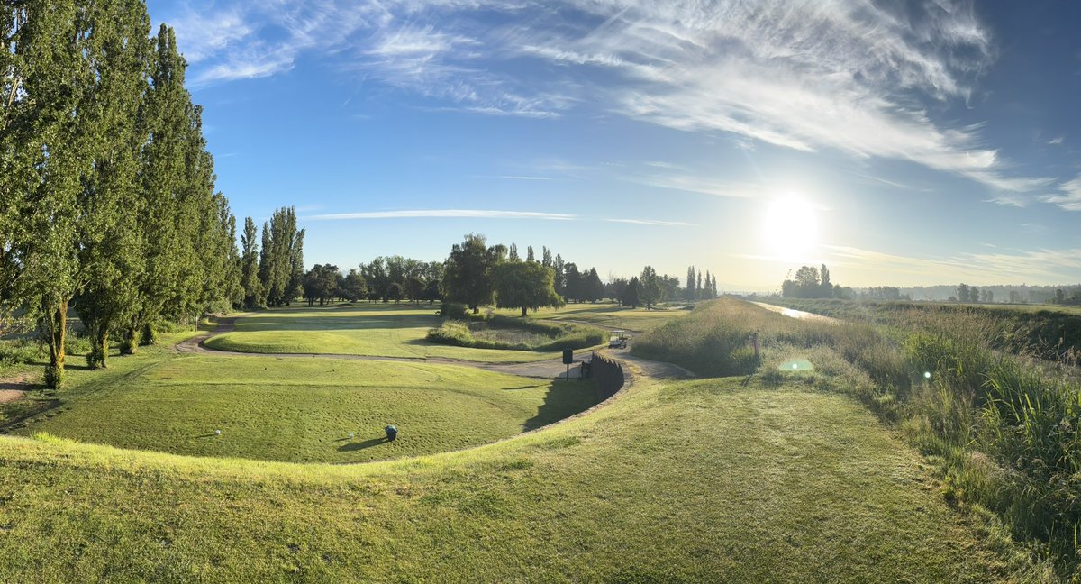 Shaping up to be a great weekend for golf