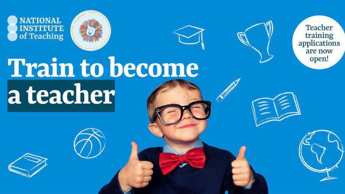 LEO Academy Trust (@leoacademies) on Twitter photo 📆 Applications for our #ITT programmes remain open!
🔎Search for <a href="/LEOacademies/">LEO Academy Trust</a> & <a href="/NatInstTeaching/">National Institute of Teaching</a> ITT courses using provider code 4L1.
In 2025/26, we’re offering Primary 3-7 & 5-11 courses, with & without mathematics.
👉 gov.uk/apply-for-teac…
<a href="/LEOtraining5/">LEO Training</a> #WeAreLEO 🦁 📆 Applications for our #ITT programmes remain open!
🔎Search for <a href="/LEOacademies/">LEO Academy Trust</a> & <a href="/NatInstTeaching/">National Institute of Teaching</a> ITT courses using provider code 4L1.
In 2025/26, we’re offering Primary 3-7 & 5-11 courses, with & without mathematics.
👉 gov.uk/apply-for-teac…
<a href="/LEOtraining5/">LEO Training</a> #WeAreLEO 🦁