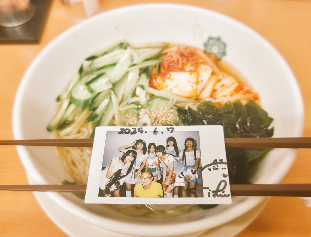 日高屋の冷麺🎐キムチキータ💘