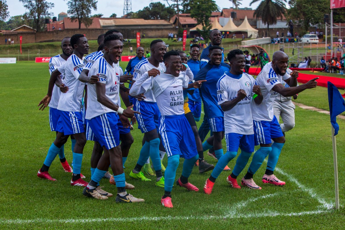 GOOOAALLL! Engabi Nsamba cranks up the heat with a stunning free kick by Sula 'Malouda' Matovu!

#AirtelBikaCup2025 #BikaCupFinals2025