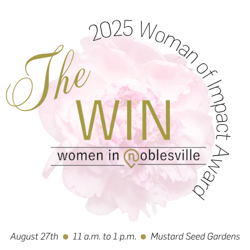 NoblesvilleCOC's tweet image. Do you know a woman in Noblesville making a positive impact in our community? Help us honor her with a nomination for the Woman of Impact Award: ow.ly/F6b350W5wH1
🎉Save the Date: Women in Business Luncheon, Aug. 27
📸2024 Woman of Impact Award winner, Esther Lakes