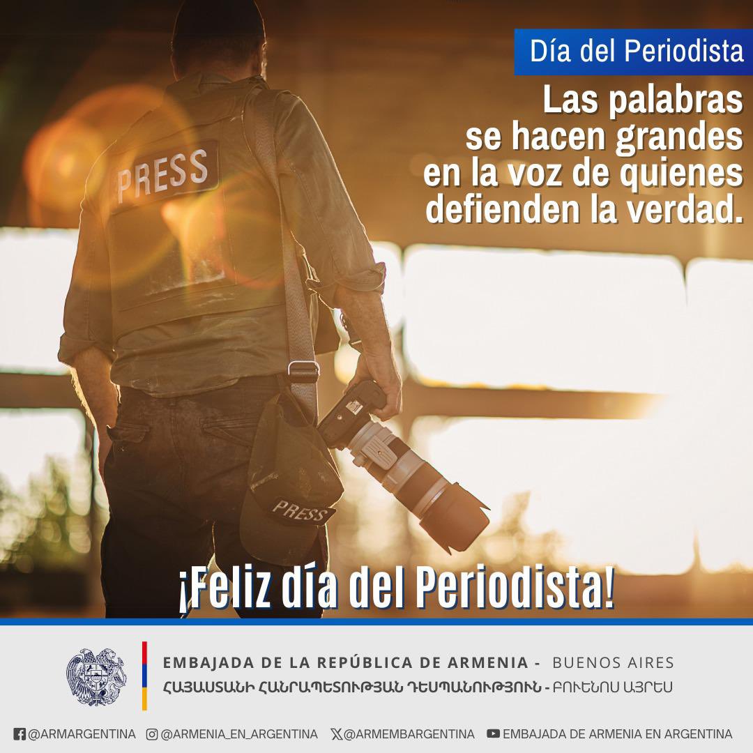 ¡Feliz día del Periodista!