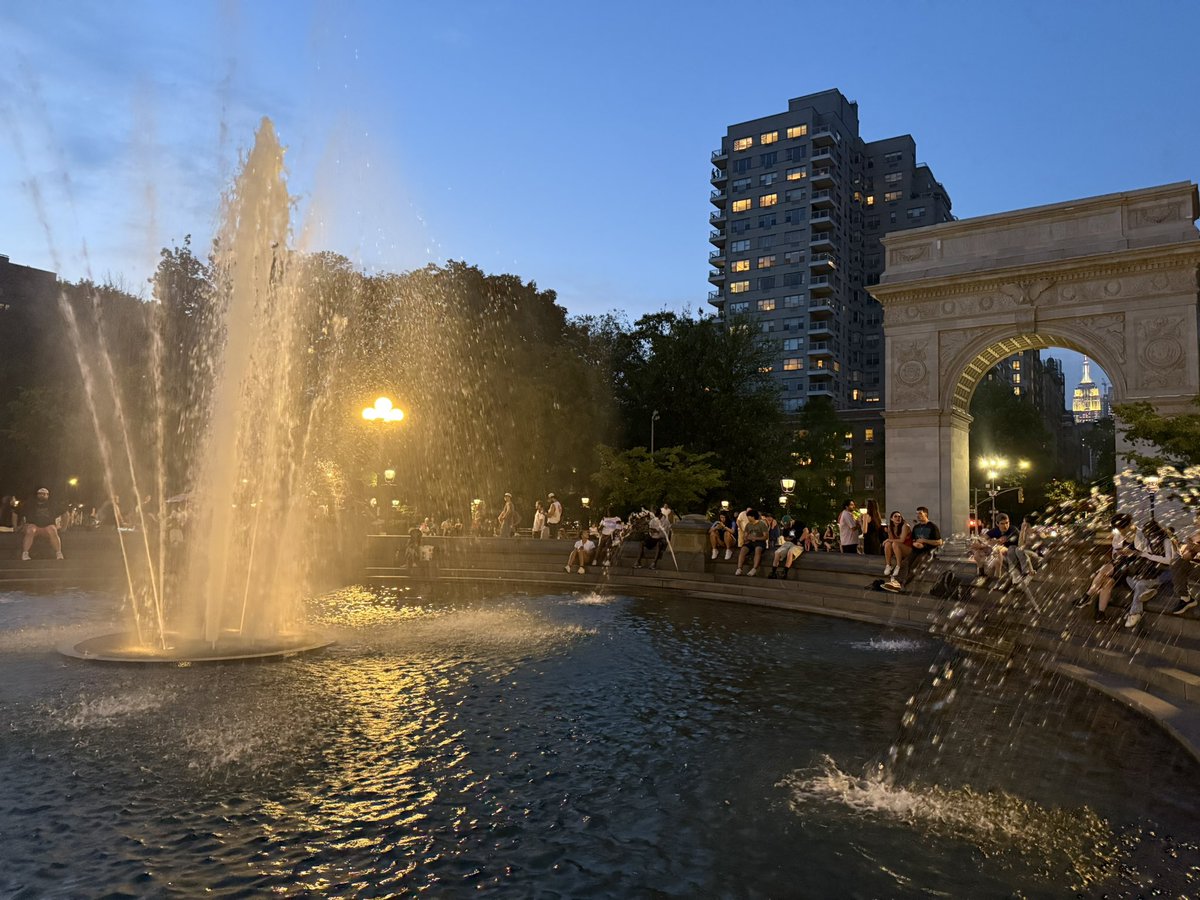 Washington square park is an amazing place.