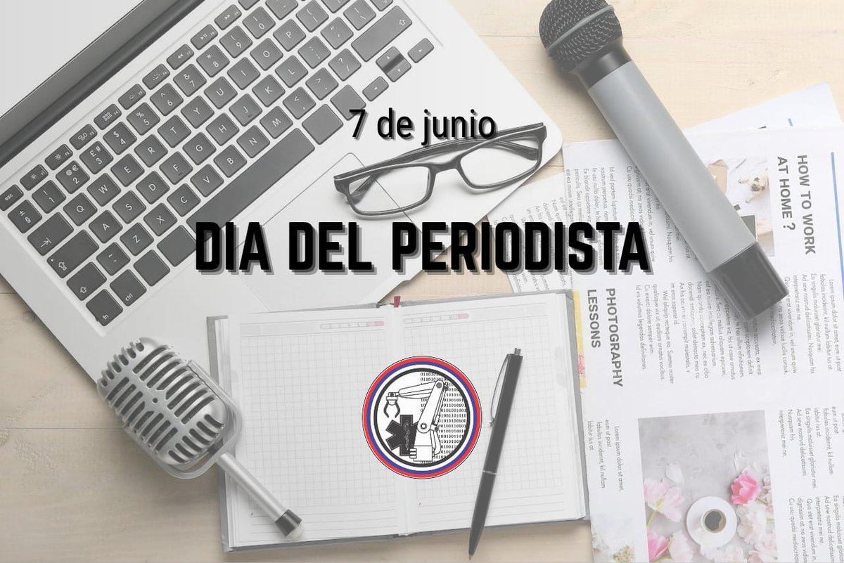 7 de junio | Día del Periodista 🎙
Desde nuestra institución, saludamos a quienes ejercen el periodismo con responsabilidad y pasión.
Su labor inspira a nuevas generaciones a pensar, cuestionar y transformar la realidad.
#DíaDelPeriodista #EducaciónYCompromiso