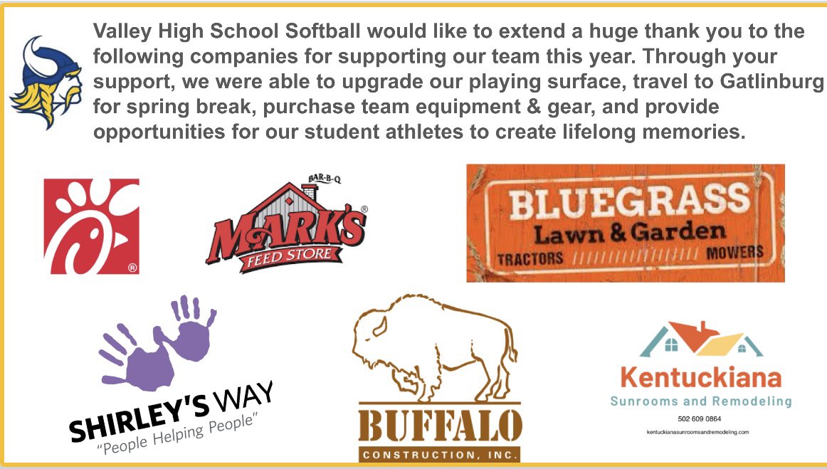 Thank you to the individuals and businesses who helped us meet our goals this year!