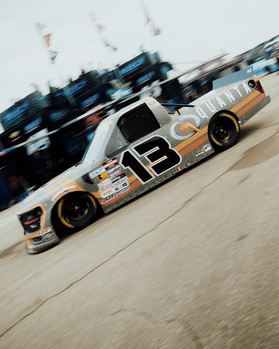 Starting 4th today at <a href="/MISpeedway/">Michigan International Speedway</a>! <a href="/ThorSportRacing/">ThorSport Racing</a> brought some really good speed for the whole team, should be a fun race!