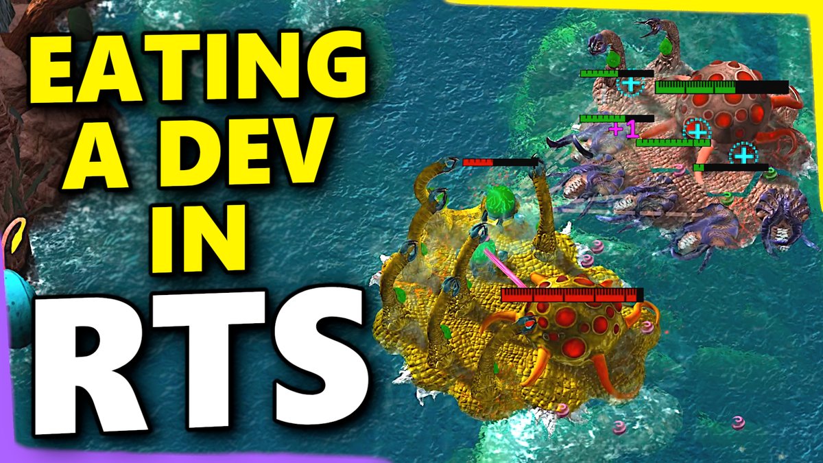 Here is how I ate a developer in PvP multiplayer of this organic RTS !
▶youtu.be/5y0Vg9C0c9A
#RTS #gameplay #PCgaming #indiegame