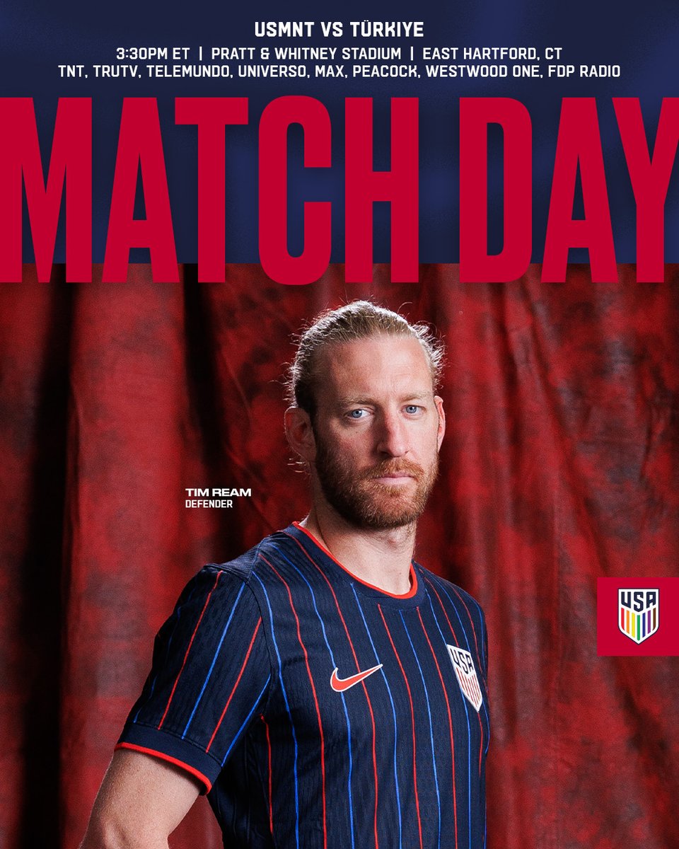 IT'S OFFICIALLY MATCHDAY IN EAST HARTFORD, CONNECTICUT! 🇺🇸

🎟️ ussoc.cr/67MNT