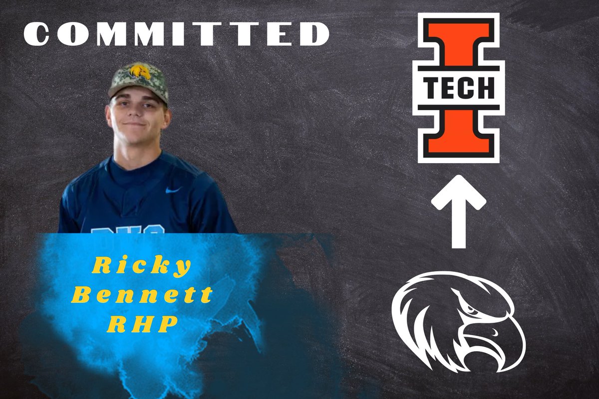 Rock Valley College Baseball (@goldeneaglebsbl) on Twitter photo Congrats to <a href="/Rjbennett04/">Ricky Bennett</a> on his commitment to continue his baseball and academic career to <a href="/INTechBaseball/">Indiana Tech Baseball</a> ! Congrats to <a href="/Rjbennett04/">Ricky Bennett</a> on his commitment to continue his baseball and academic career to <a href="/INTechBaseball/">Indiana Tech Baseball</a> !