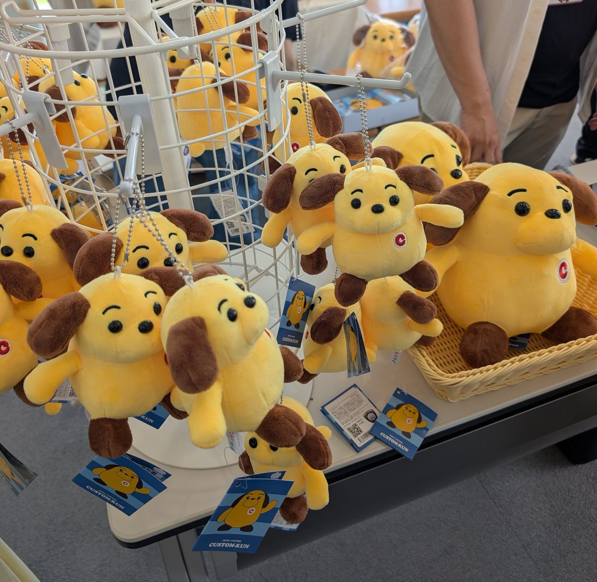 APORO_CREAMY's tweet image. 横浜税関でカスタム君ツーステ観たワン！グッズも買えてうれしいワン！天気がいい横浜はいいね👍✨
#カスタム君
#横浜税関