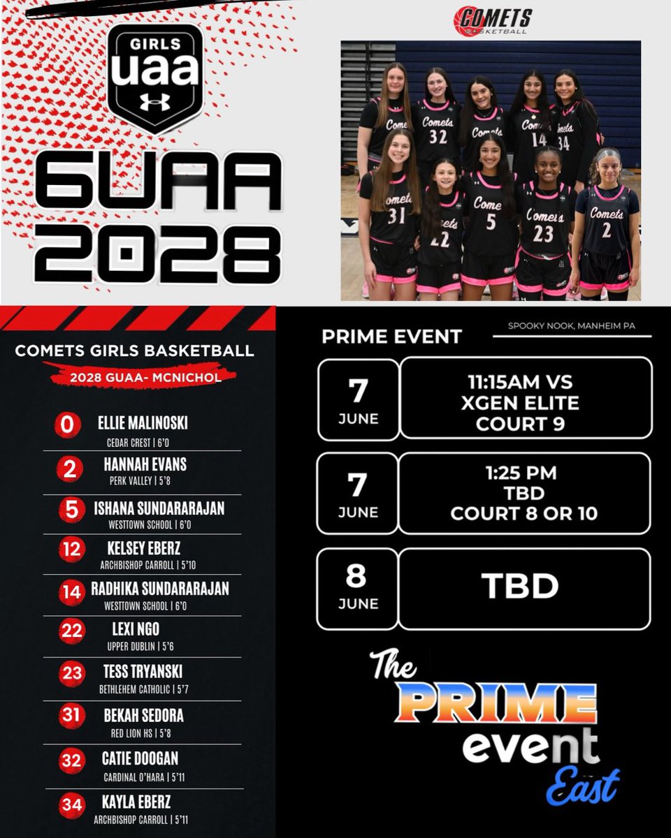 Come check us out this weekend. Schedule down below.