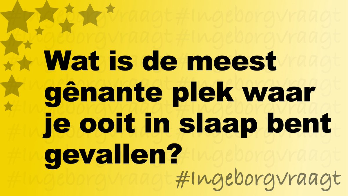 #IngeborgVraagt🍀😇 tweet media