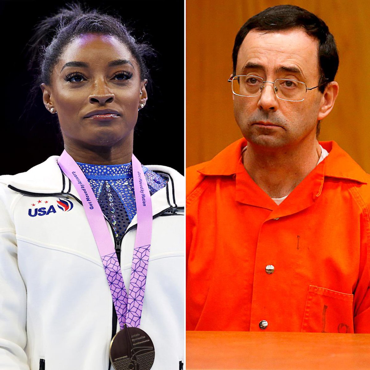 AmericanPapaBear (@americapapabear) on Twitter photo You would think that a girl who was s*xually abused by Larry Nasser would not openly advocate for men getting naked in women’s locker rooms.
<a href="/Simone_Biles/">Simone Biles</a> is virtue signaling trash.
I stand with <a href="/Riley_Gaines_/">Riley Gaines</a> You would think that a girl who was s*xually abused by Larry Nasser would not openly advocate for men getting naked in women’s locker rooms.
<a href="/Simone_Biles/">Simone Biles</a> is virtue signaling trash.
I stand with <a href="/Riley_Gaines_/">Riley Gaines</a>