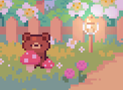 4TSUBA3's tweet image. curious  cub  ⊹ 🍄🐻🌷◞⭑