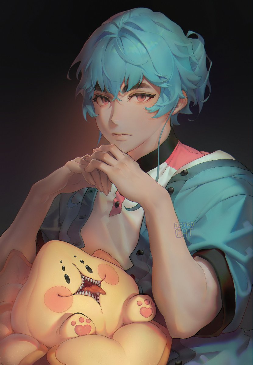 astrocatsama's tweet image. важно задумался