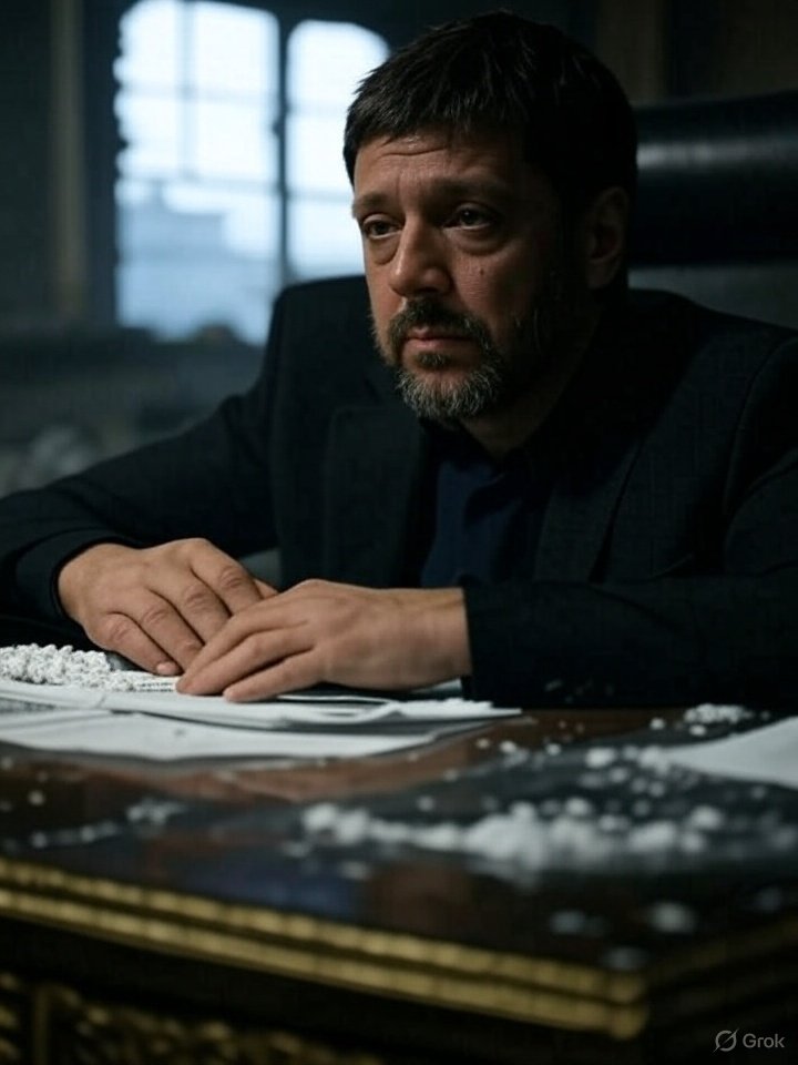 <a href="/GabeZZOZZ/">Gabe</a> He'll be in his office like Tony Montana in 'Scarface' just before his demise.