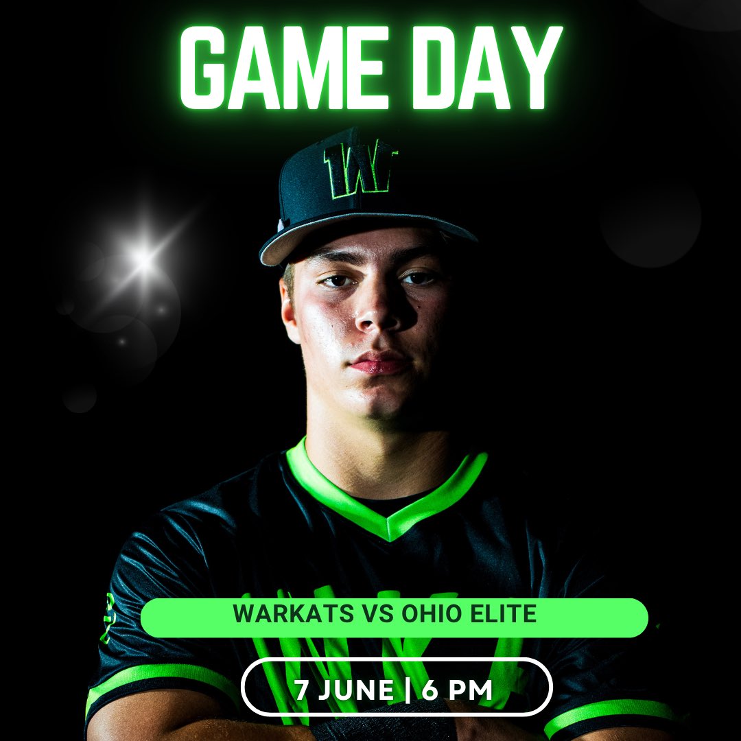 WWarkats2028's tweet photo. 🗣️🗣️🗣️

⚾️ Game 3/4 vs Olentangy (2-1) &amp; OH Elite (2-1)
📅 Saturday June 7
⏰ 3:45 PM
🏟️ Grove City High School 
📍 4665 Hoover Rd
Grove City, OH 43123
United States
@PBCbus @WWarkats @PrepBaseballOH 

💪🏼Probable pitchers: @jude_haller @TreyRemy @CadenKortis14 @GavinRhoads13 https://t.co/1oItR0N9yV