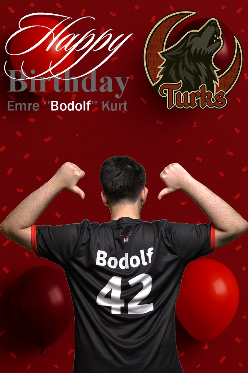 Bugün takımımızın vazgeçilmez ismi, soğukkanlı liderimiz Emre "Bodolf" Kurt’un doğum günü! 🎂🐺

Maçlarda gösterdiği zekâ, disiplini ve kararlılığıyla sadece rakiplere değil, bize de ilham veriyor. Her round'da arkamızda bir kurt gibi durduğun için teşekkürler Bodolf!
İyi ki