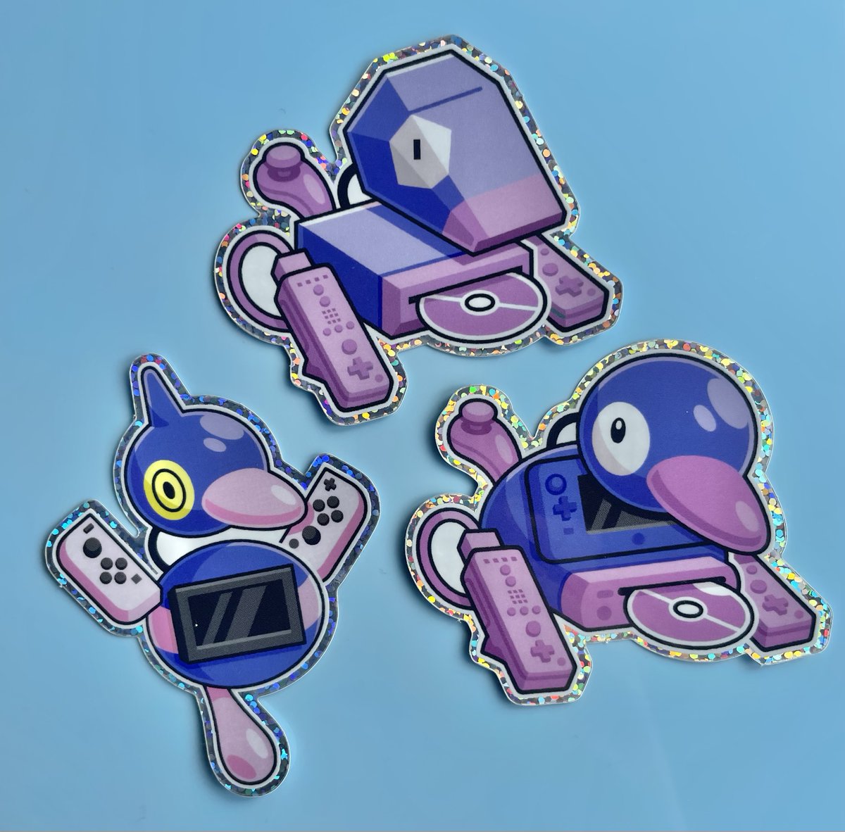 altardoll's tweet photo. porwiigon, porwiigon u and porygon zwitch stickers now available! 👾✨ (link below) https://t.co/T2ojxSxzu1