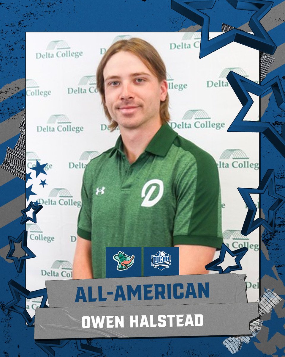 NJCAA Region 12 (@njcaaregion12) on Twitter photo π¨ππ-π¨ππππππππ ποΈββοΈπ
Two <a href="/delta_pioneers/">Delta College Athletics</a> golfers earned #NJCAAGolf Division III Third Team All-American honors following strong performances at the national championship! Nathan Cleghorn finished T-12 while Owen Halstead was 17th in the field! Congratulations! π¨ππ-π¨ππππππππ ποΈββοΈπ
Two <a href="/delta_pioneers/">Delta College Athletics</a> golfers earned #NJCAAGolf Division III Third Team All-American honors following strong performances at the national championship! Nathan Cleghorn finished T-12 while Owen Halstead was 17th in the field! Congratulations!