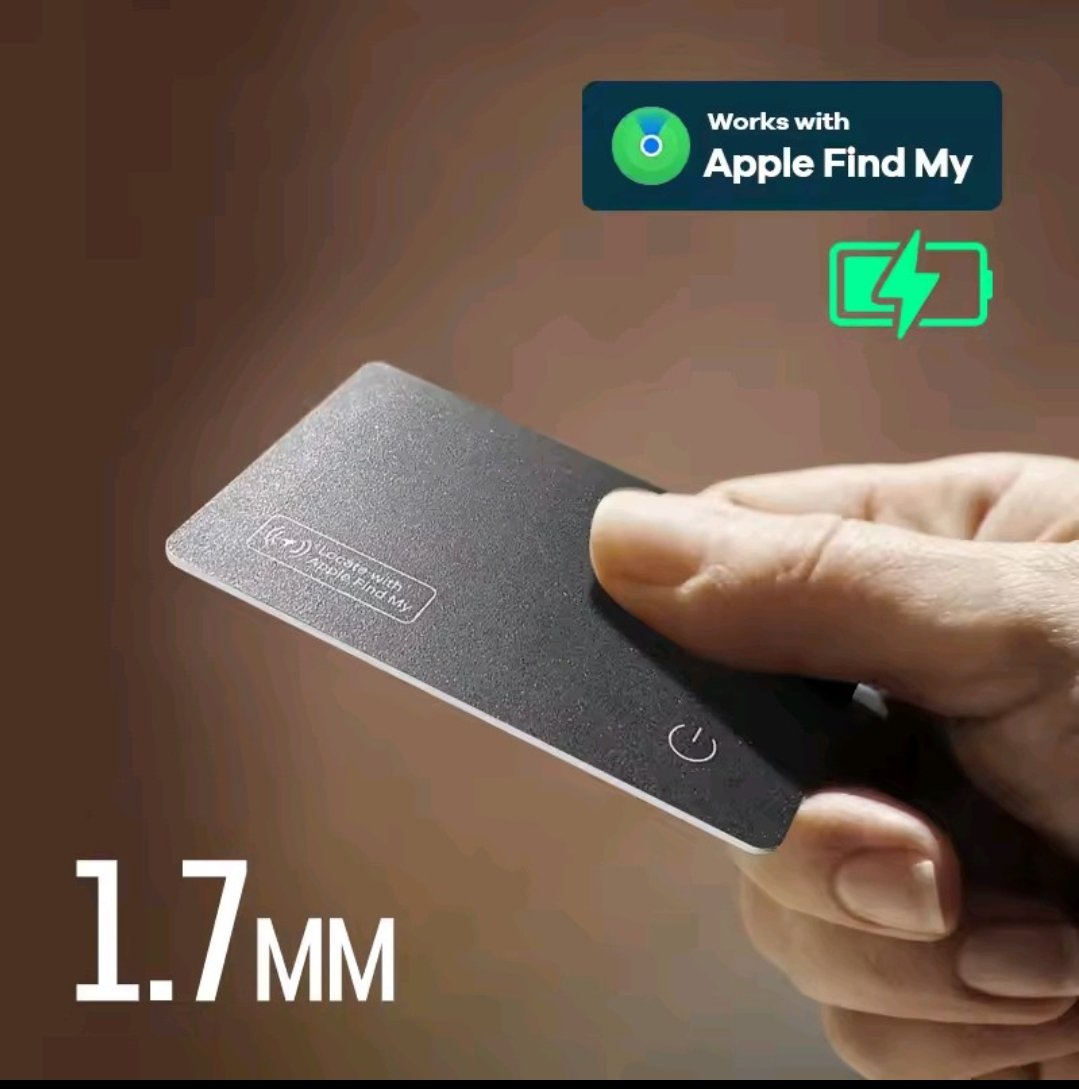 SmartH0ome's tweet photo. https://t.co/mxTnQ1YpKp
Link to buy 🔺 

Wireless charger charging tracking card wallet GPS locator smart mini tag  for device find my airtag replacement
#trending #shopping #deals #accessories Elon Simone Wayne Huda #AIforALL D-Day #SummerGameFest Good Saturday Carter #SmackDown https://t.co/lk2G9slopv