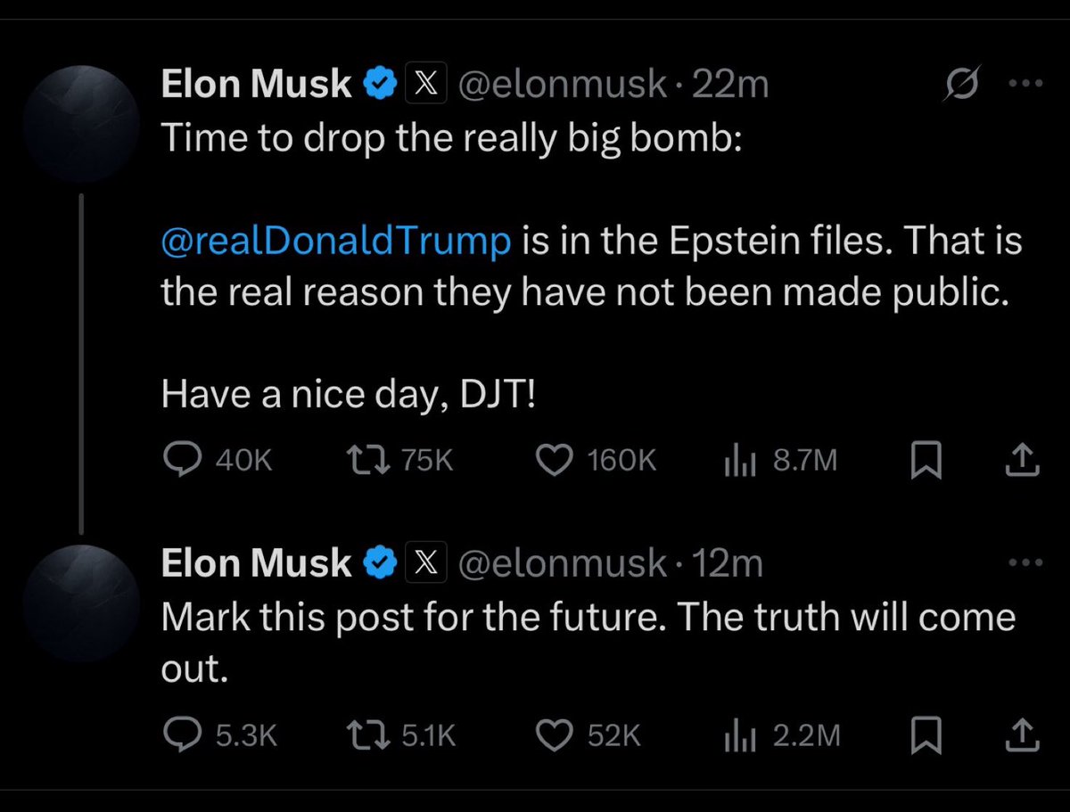 voteactively's tweet image. 💫And just like that, Elon deleted his posts... Your take on the Elon's tantrum?#Trumpwon